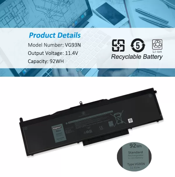 VG93N-Battery-For-Dell