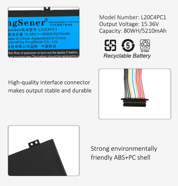 Lenovo-L20C4PC1-5210mAh