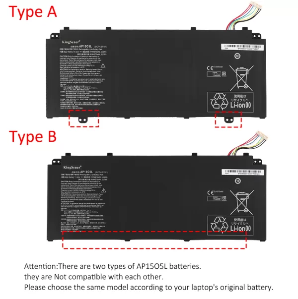 ACER-AP15O5L-4670mAh