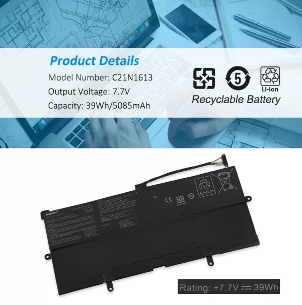 ASUS-C21N1613-5065mAh