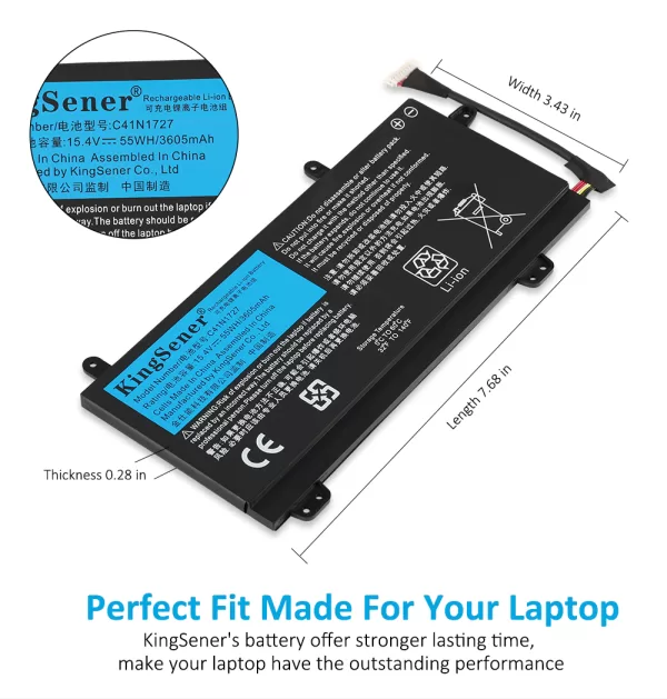 asus-C41N1727-3605mAh