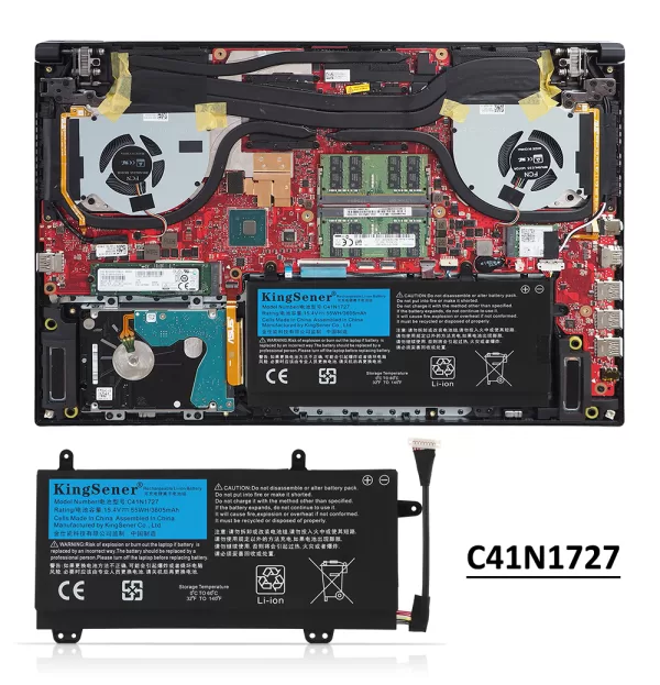 asus-C41N1727-3605mAh