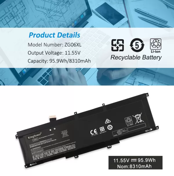 HP-ZG06XL-8310mAh