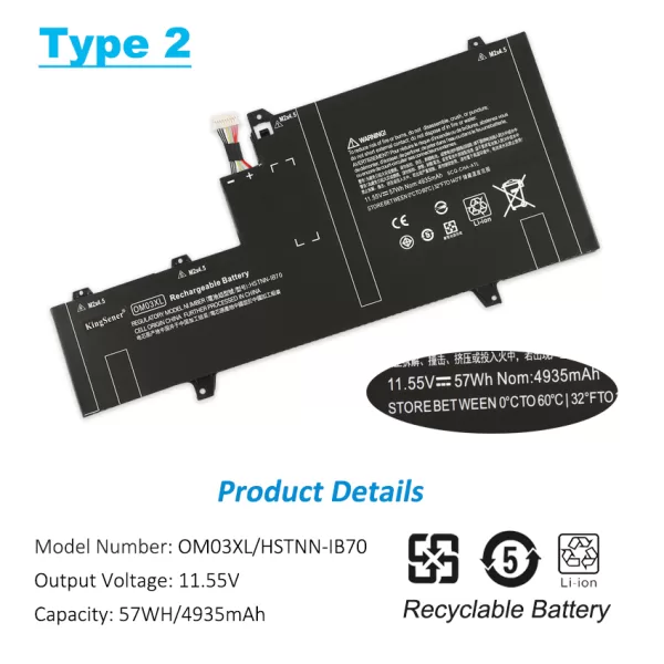 HP-OM03XL-57WH