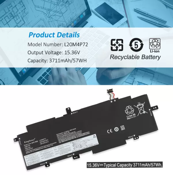 Lenovo-L20M4P72-3711mAh