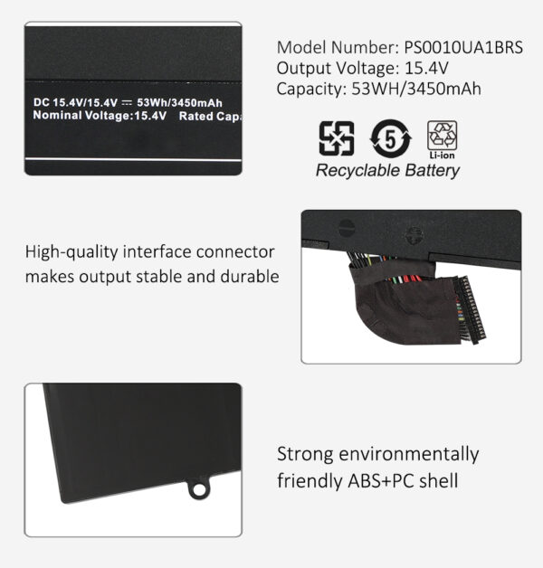 Toshiba-PS0010UA1BRS-3450mAh