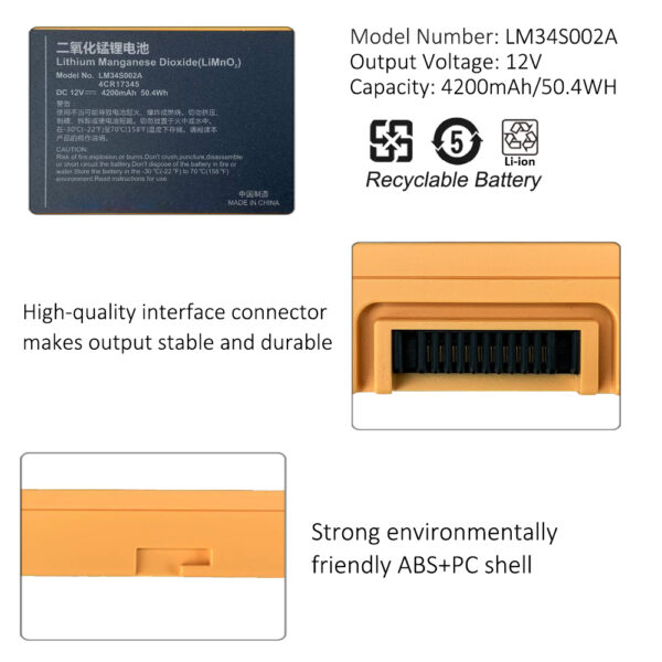 LM34S002A-4200mAh