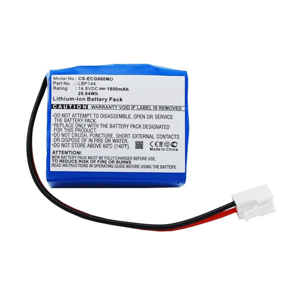 ECG-LBP144-1800mAh-Medical-Battery