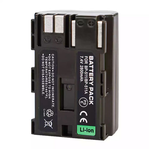 Canon-BP-511-2800mAh-Camera-Battery