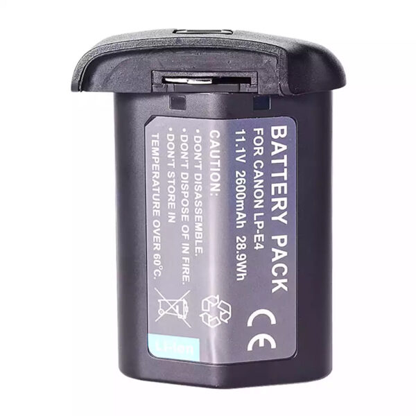 Canon-LP-E4-2600mAh-Camera-Battery