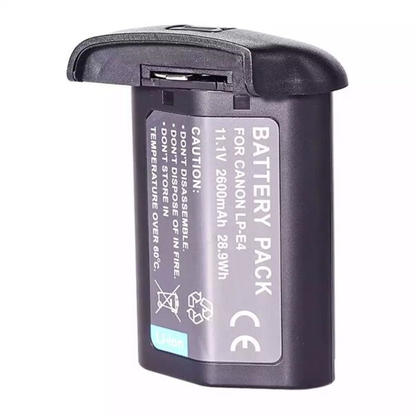 Canon-LP-E4-2600mAh-Camera-Battery