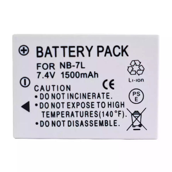 Canon-NB-7L-1500mAh-Camera-Battery