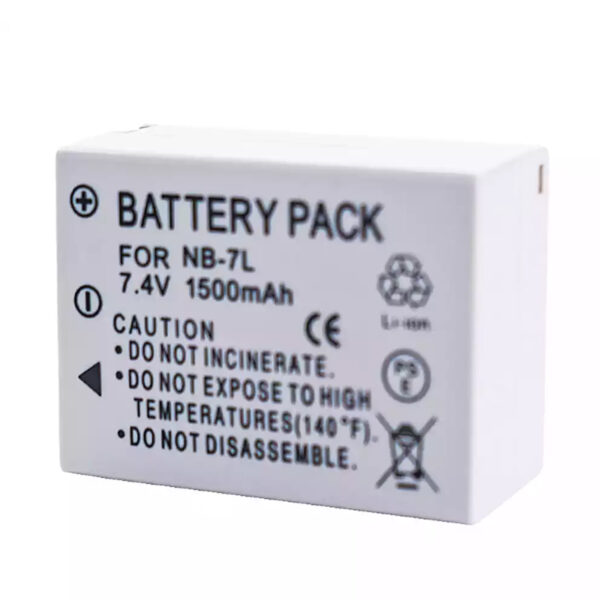 Canon-NB-7L-1500mAh-Camera-Battery